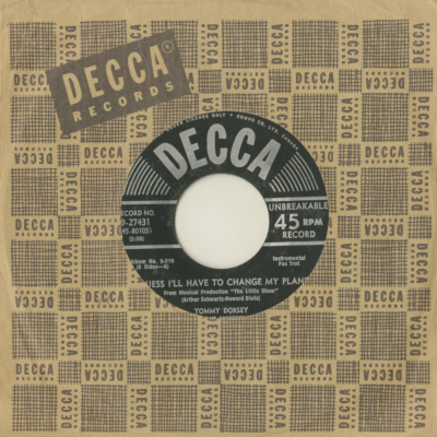 I See Your Face Before Me / I Guess I'll Have To Change My Plans