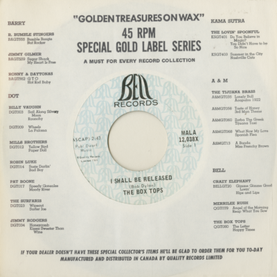 I Shall Be Released / I Must Be The Devil