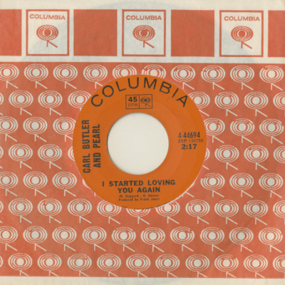 I Started Loving You Again / I Never Got Over You