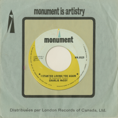 I Started Loving You Again / The Real McCoy (1971)