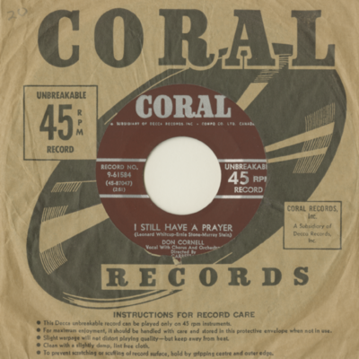 I Still Have A Prayer / Teenage Meeting 