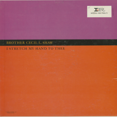 I Stretch My Hand To Thee (1961)