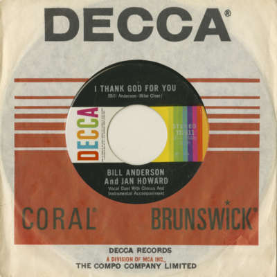 I Thank God For You / If It's All The Same To You