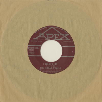 I Told A Lie / Don't You Ever Want To Know (1965)