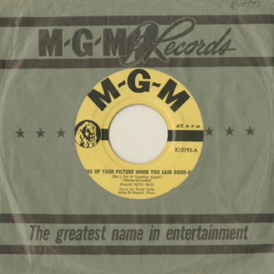 I Tore Up Your Picture When You Said Goodbye / Save Your Sorrow