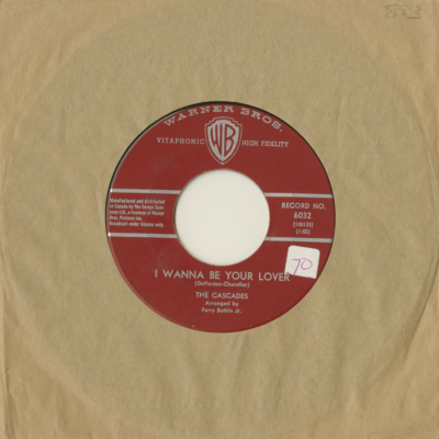 I Wanna Be Your Lover / My First Day Alone (1963)