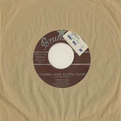 I Wanna Move A Little Closer / Tears (1957)