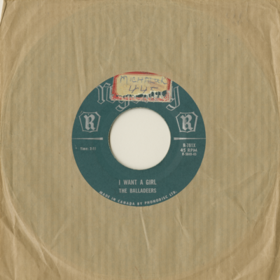 I Want A Girl / All Of My Life