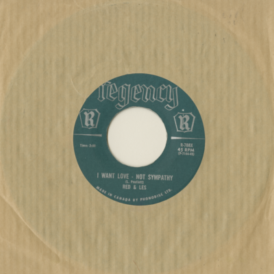 I Want Love Not Sympathy / It's That Time Of Year (1959)