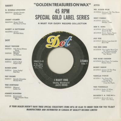 I Want One / Bigger Than Love