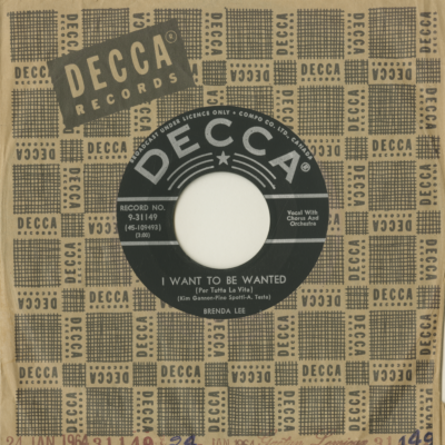 I Want To Be Wanted / Lust A Little