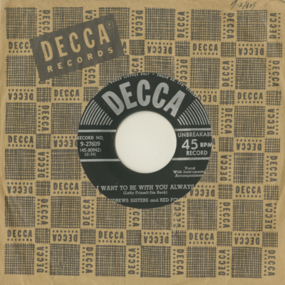 I Want To Be With You Always / Satins And Lace