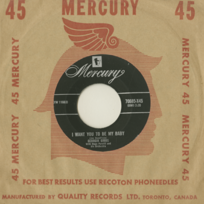 I Want You To Be My Baby / Come Rain Or Come Shine