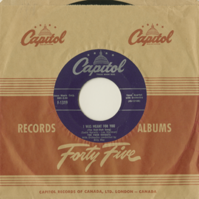 I Was Meant For You / They Tell Me (1954)