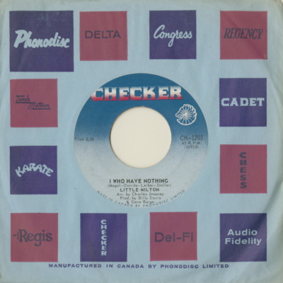 I Who Have Nothing / At The Dark End Of The Street (1967)