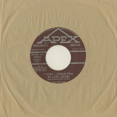 I Wish I Could Fall In Love Again / One You Slip Around