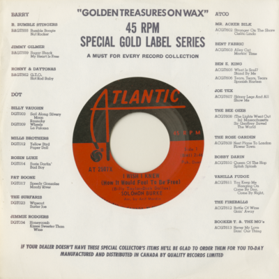 I Wish I Knew How It Felt To Be Free / It's Just A Matter Of Time (1968)