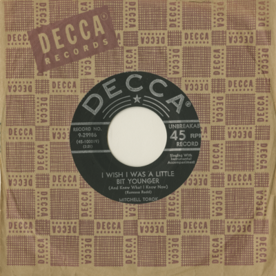 I Wish I Was A Little Bit Younger / When Mexico Gave Up The Rhumba