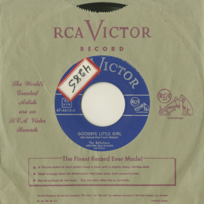 I Wish I Was Single Again / Goodbye Little Girl (1952)