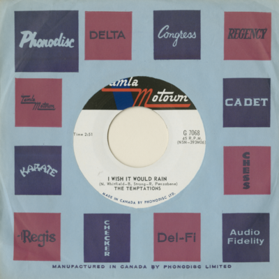 I Wish It Would Rain / I Truly Truly Believe (1967)