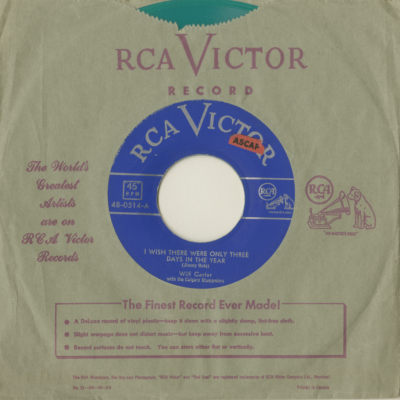 I Wish There Were Only Three Days In The Year / My Oklahoma Rose (1952)