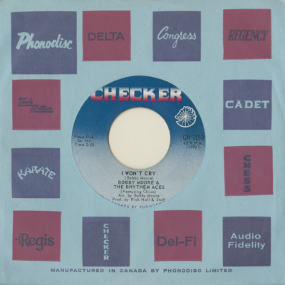 I Won't Cry / I Wanna Be Your Man (1968)