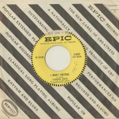 I Won't Pretend / Not Like A Sister