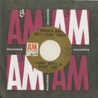 I Wonder What She's Doing Tonight / Out And About