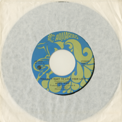 I Wouldn't Want To Lose Your Love / Druthers