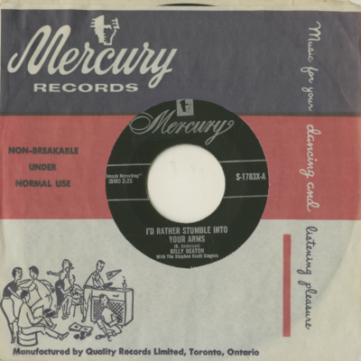 I'd Rather Stumble Into Your Arms / My Hands Are Clean (1962)