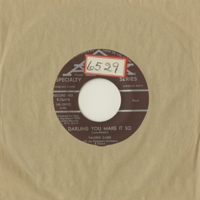 I'd Run All The Way / Darling You Make It So