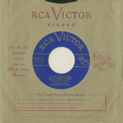 I'd've Baked A Cake / Mississippi Mud (1950)