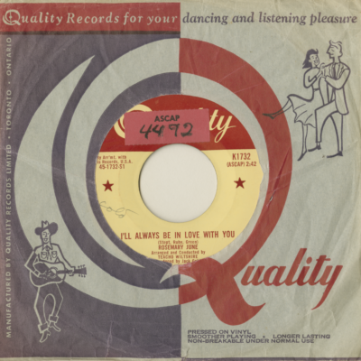 I'll Always Be In Love With You / Person To Person