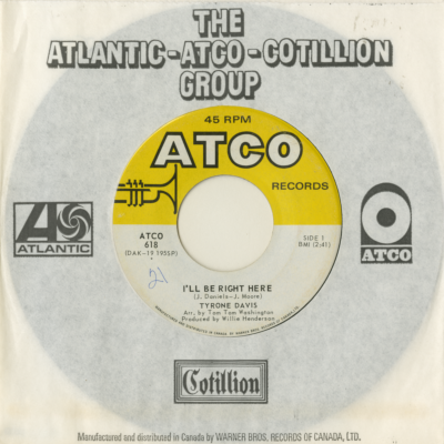 I'll Be Right There / Just Because Of You