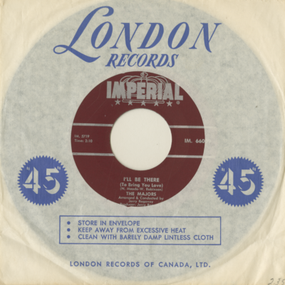 I'll Be There / Ooh Wee Baby (1964)