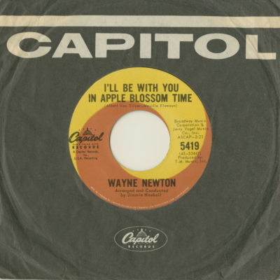 I'll Be With You In Apple Blossom Time / Laura Lee