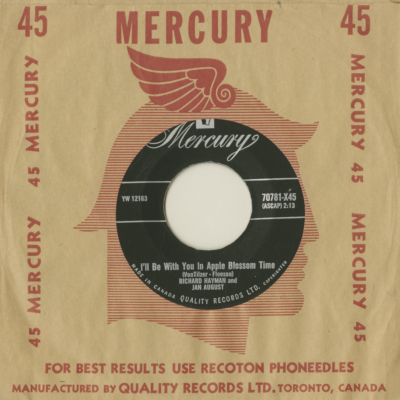 I'll Be With You In Apple Blossom Time / Moritat