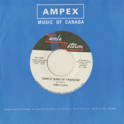 Simple Song Of Freedom / I'll Be Your Baby Tonight (1971)