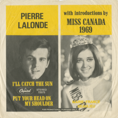 I'll Catch The Sun / Put Your Head On My Shoulder Promo