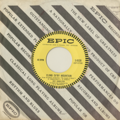 I'll Come Running Back To You / Climb Every Mountain 