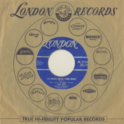 I'll Never Break Your Heart  Part 1 /  I'll Never Break Your Heart Part 2