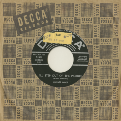 I'll Step Outside The Picture / Working Girl