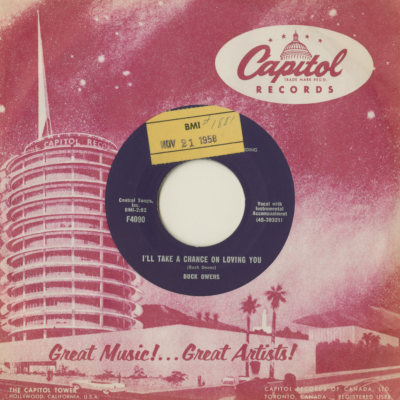 I'll Take A Chance On Loving You / Walk The Floor (1958)