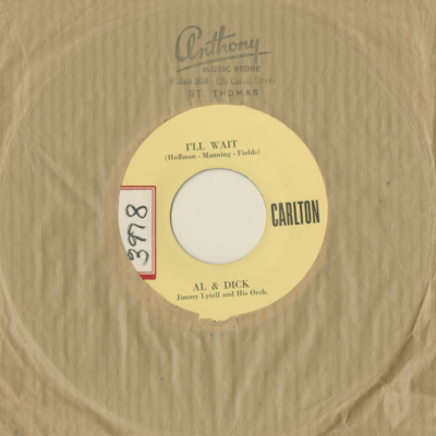 I'll Wait / Junior Miss With A Senior Kiss (1958)