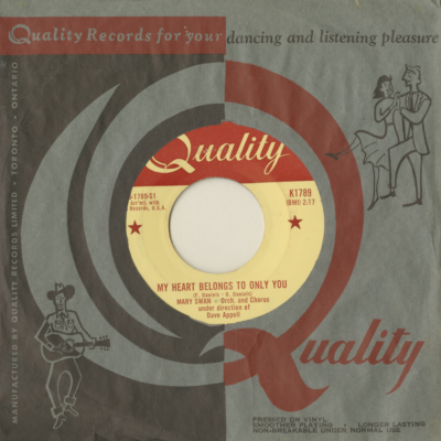 My Heart Belongs To Only You / I'll Wait For You (1958)