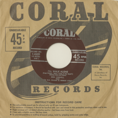 I'll Walk Alone / That's The Chance You Take