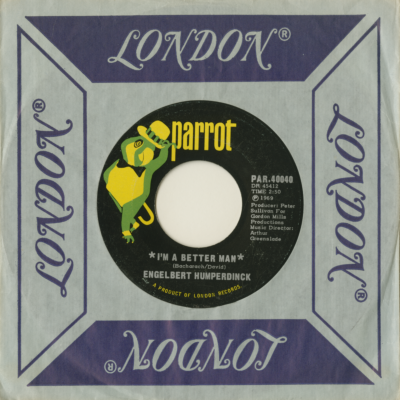 I'm A Better Man / Cafe (1969)