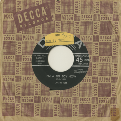 I'm A Big Boy Now / The Life I Have To Live