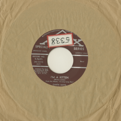 I'm A Kitten / Ask Me (1958)