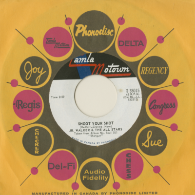 I'm A Road Runner / Shoot Your Shot (1965)